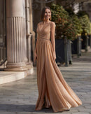 VESTITO L C/STOLA - MARFIL 9J259LRX00 220 Marfil Barcelona 