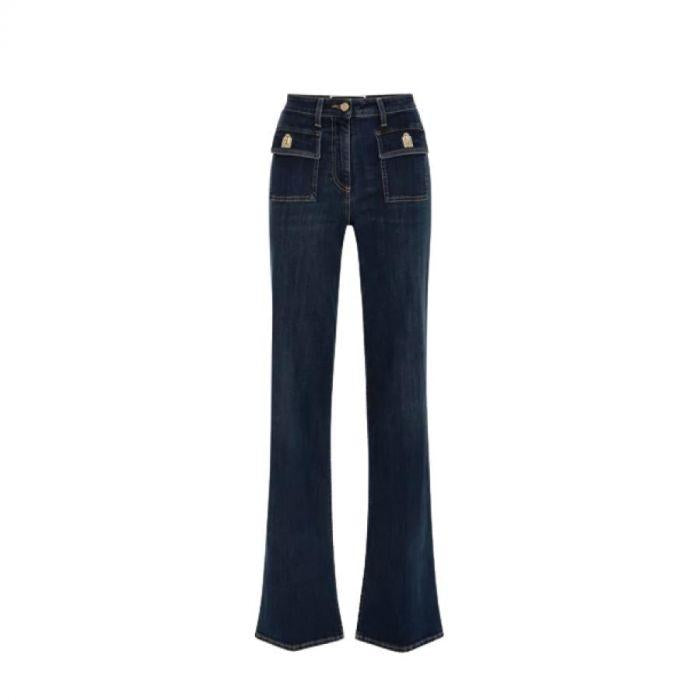 JEANS PALAZZO - ELISABETTA FRANCHI PJ92S31E2 104 Elisabetta Franchi 