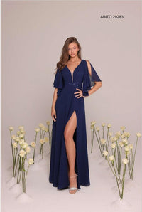 VESTITO C/STOLA - BIANCA BRANDI 29283 1194 Bianca Brandi 
