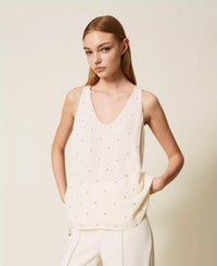 TOP - TWIN SET 252TP2034 7222 Twinset 