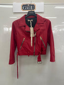 giubbino nappa QD340 NAPPA ROSSO Adele M 