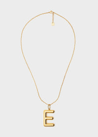 COLLANA LETTERA E - NALì LNCL0051 ORO Nalì 