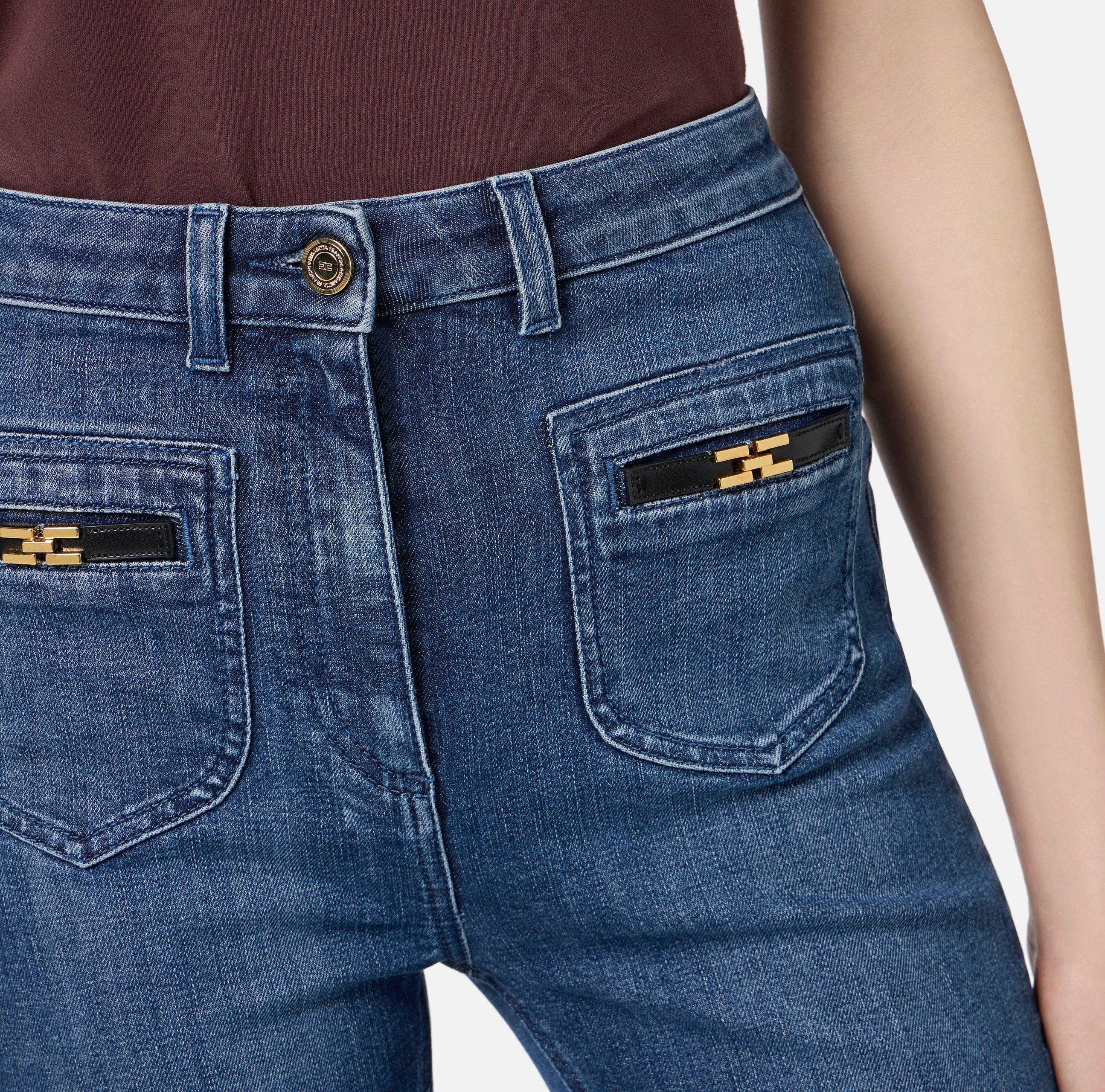 JEANS  - ELISABETTA FRANCHI PJ12N56 104 Elisabetta Franchi 