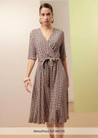 VESTITO C/CINTURA - THEABITO AB17JS 701 THEABITO 