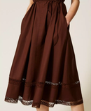 vestito con cintura 261TT2250 12110 Twinset 