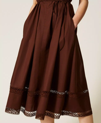 vestito con cintura 261TT2250 12110 Twinset 