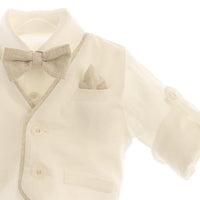 camicia+panalone+gielt+papillon+pochette M0344A 1 Bufi 