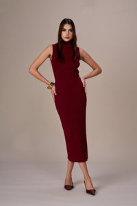 MAGLIA + GONNA - NO SECRETS 253NS066 CILIEGIA No Secrets 