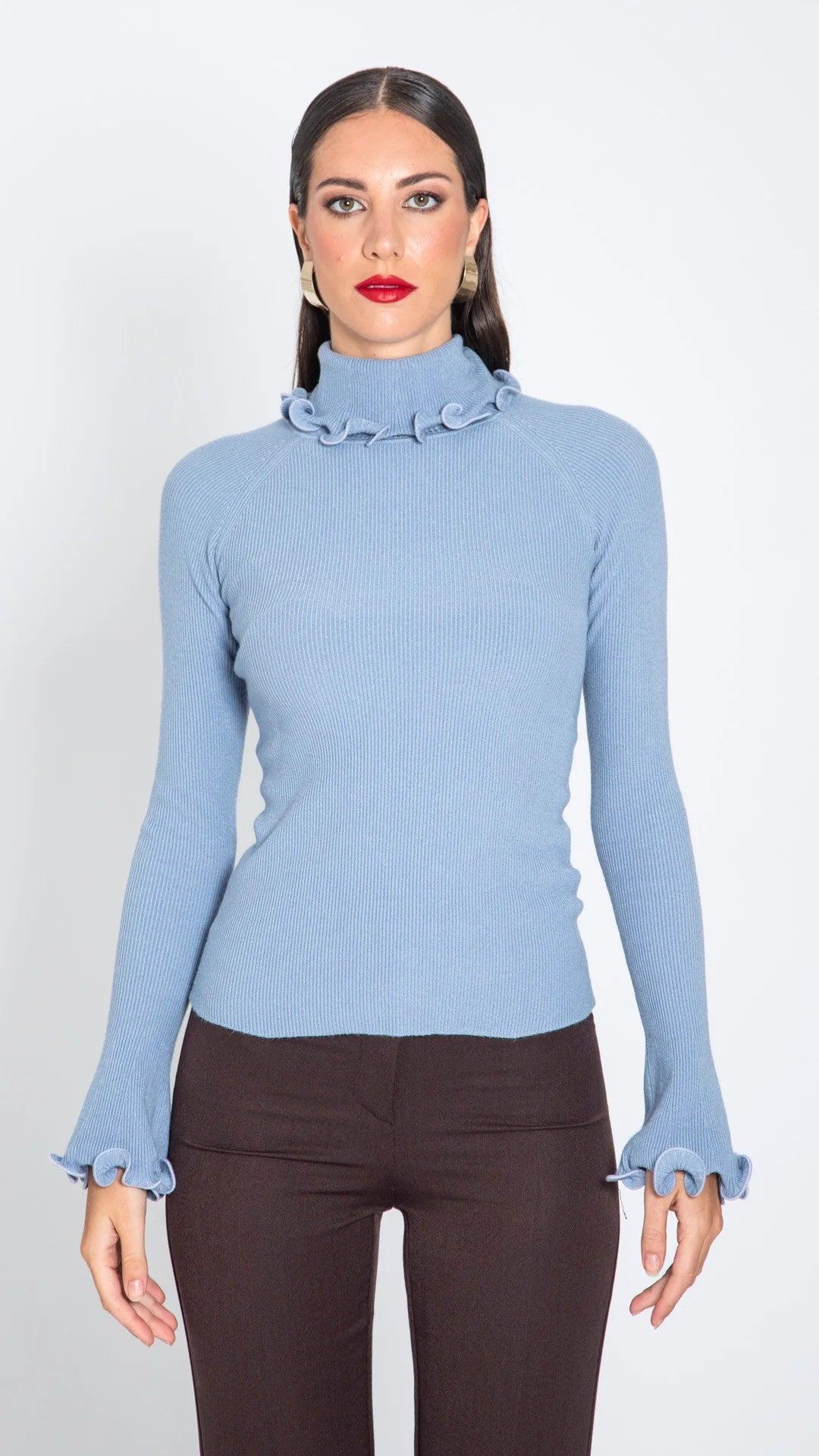 MAGLIA - EDAS LUXURY MAGONE CIELO Edas Luxury 