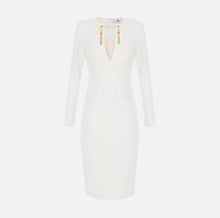 VESTITO TUBINO - ELISABETTA FRANCHI AB80557 360 Elisabetta Franchi 