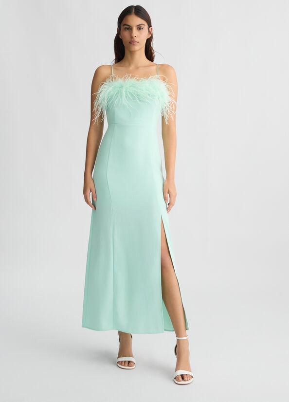 VESTITO C/PIUME - LIU JO CA5317T3970 X0687 Liu Jo 