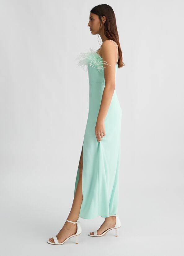 VESTITO C/PIUME - LIU JO CA5317T3970 X0687 Liu Jo 