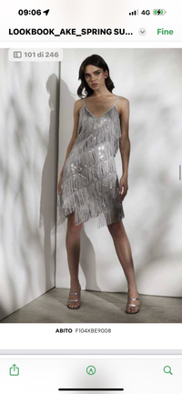 VESTITO - AKE' F104XBE9008 UN Akè 