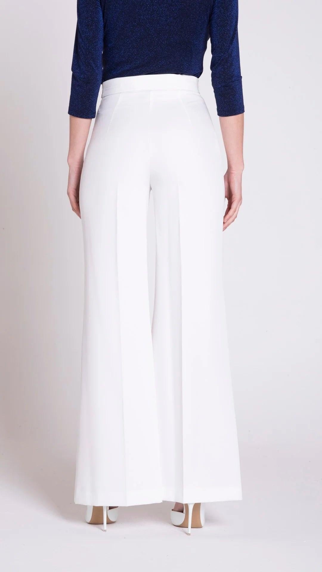 pantalone ampio c/access TRIONFO AVORIO EDAS 