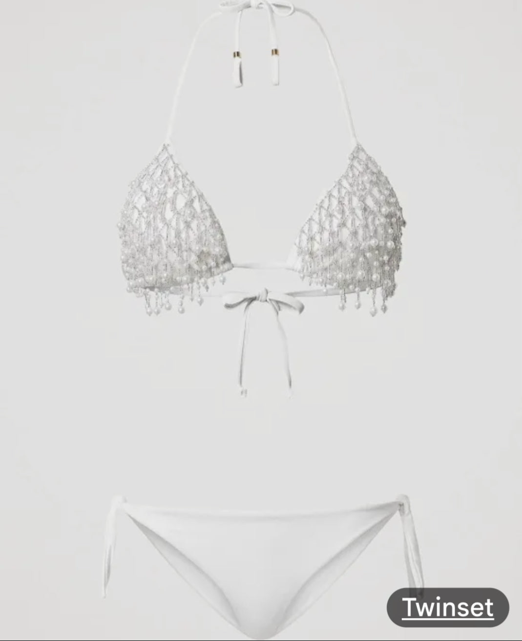 BIKINI (TRIANGOLO TENDINA+TANGA FIOCCHI) - TWIN-SET U&B MARE 251LMMC22 632 TWIN-SET U&B MARE 