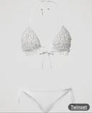 BIKINI (TRIANGOLO TENDINA+TANGA FIOCCHI) - TWIN-SET U&B MARE 251LMMC22 632 TWIN-SET U&B MARE 