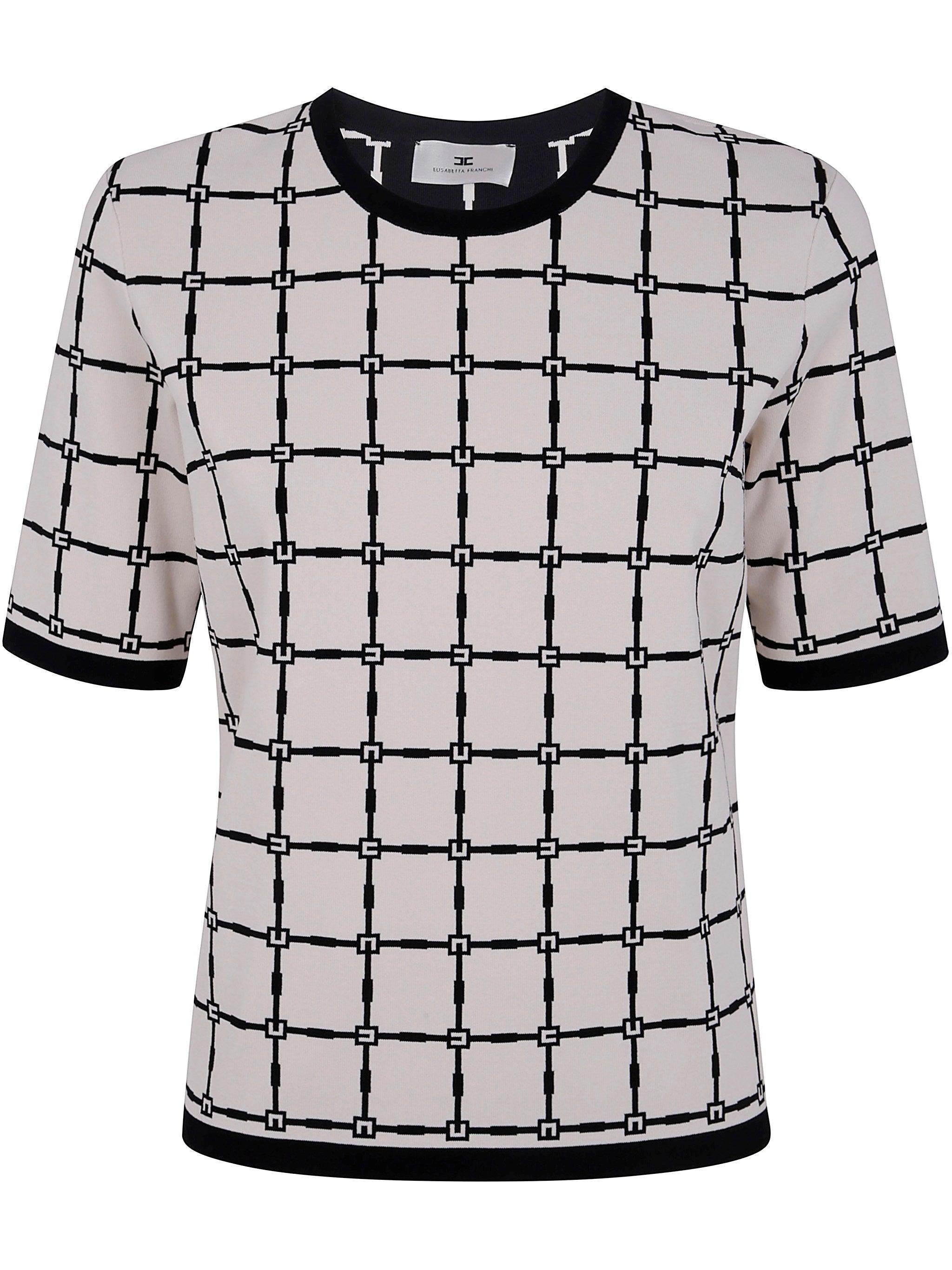 MAGLIA MC - ELISABETTA FRANCHI MK61B51 685 Elisabetta Franchi 