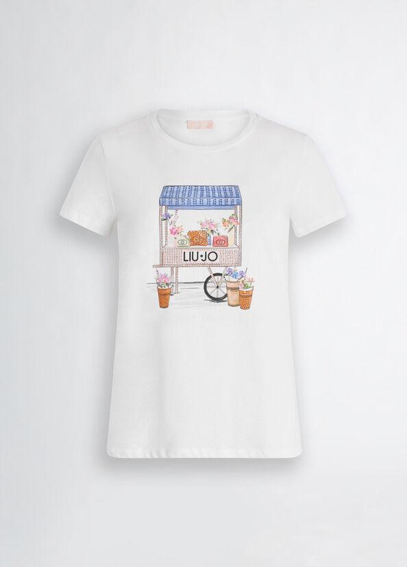 T-SHIRT MC - LIU JO WA5362JS923 M9569 Liu Jo 