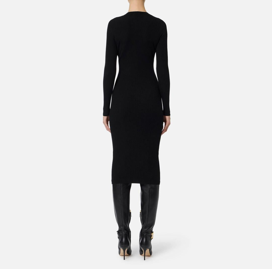 VESTITO IN MAGLIA - ELISABETTA FRANCHI AM10B56 110 Elisabetta Franchi 