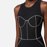 VESTITO CORTO - ELISABETTA FRANCHI AB72451 685 Elisabetta Franchi 