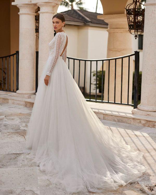 ABITO SPOSA ROSA CLARA - ROSA CLARA' ERWIN 8A145TULE0P NA/NA ROSA CLARA' 