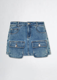 GONNA MINI DENIM - LIU JO GA5141D4984 78140 Liu Jo 