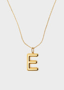 COLLANA LETTERA E - NALì LNCL0051 ORO Nalì 
