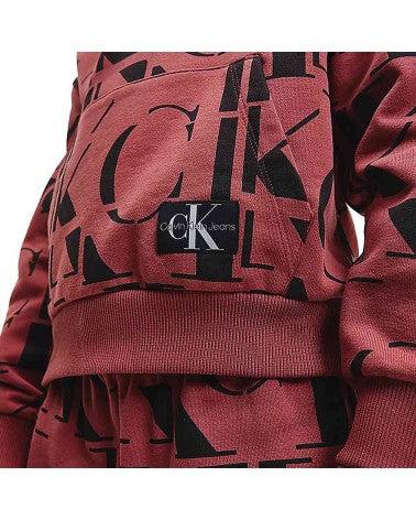 FELPA C/CAPPUCCIO - CALVIN KLEIN IB0IB01303 0GJ Calvin Klein 