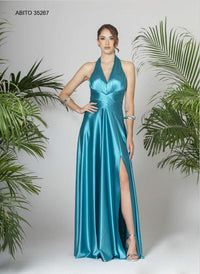 VESTITO C/STOLA - FABIANA FERRI 35267 1223 Fabiana Ferri 