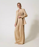PANTALONE PALAZZO - TWIN SET 251TE2143 00006 Twinset 
