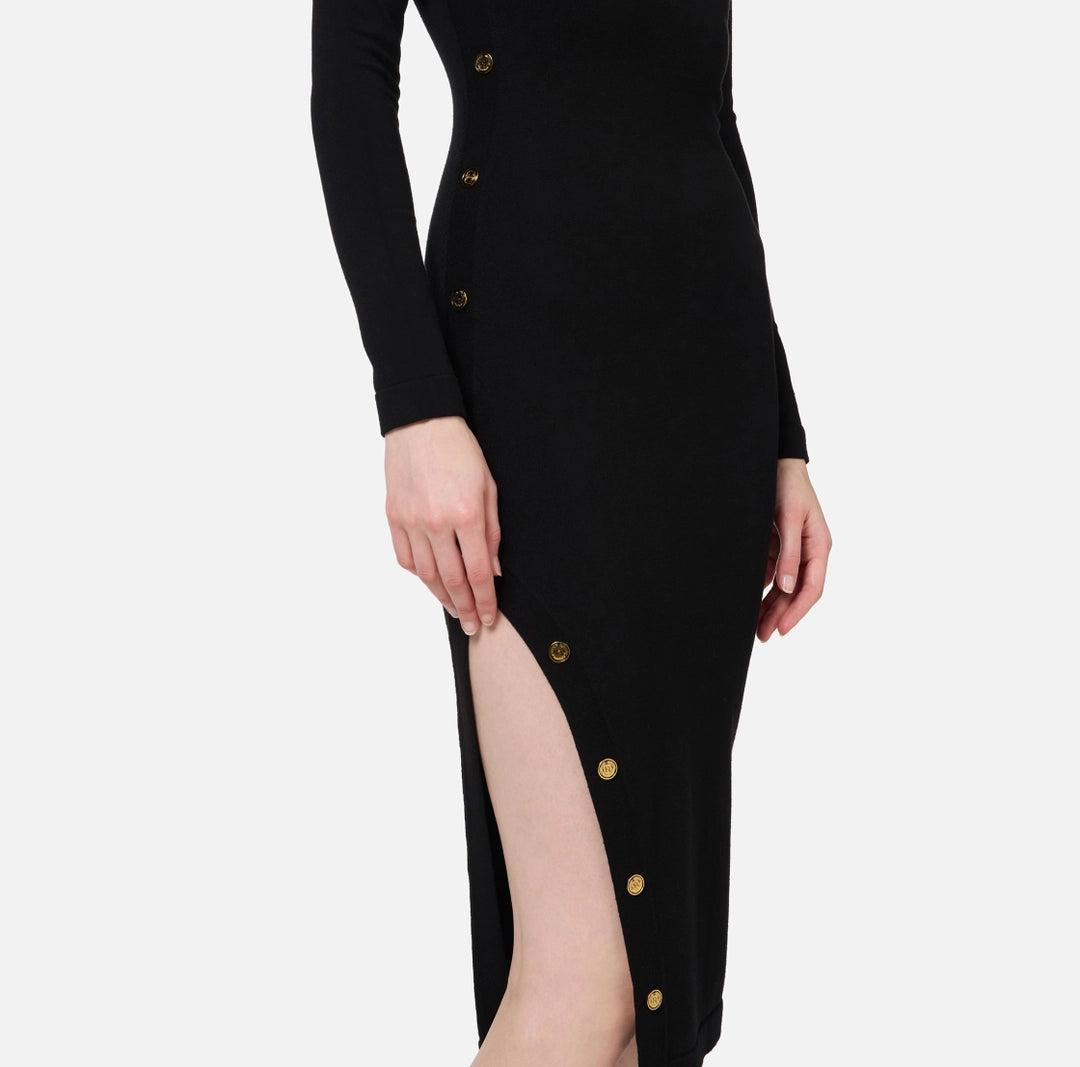 VESTITO IN MAGLIA - ELISABETTA FRANCHI AM19S47E2 110 Elisabetta Franchi 