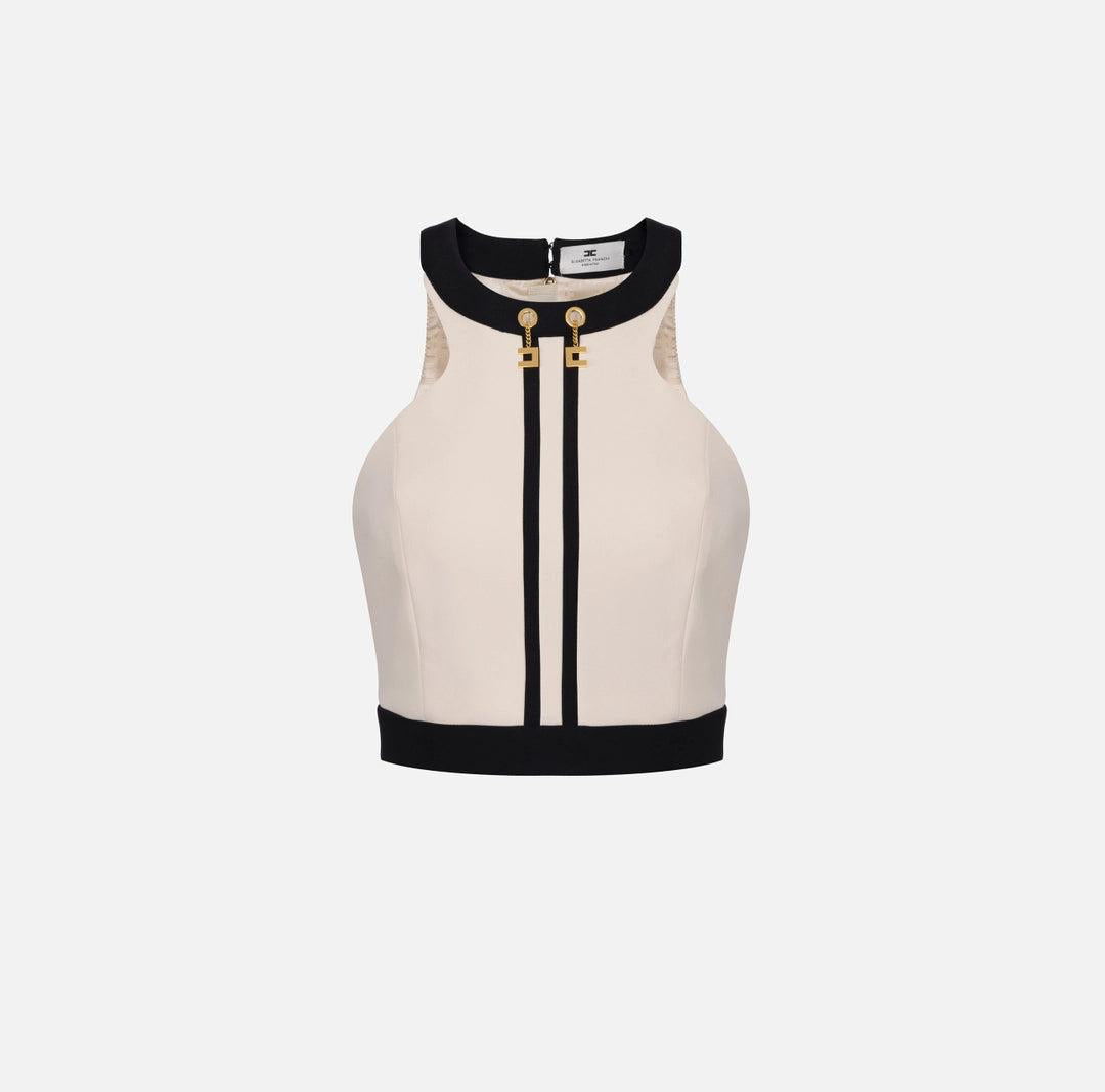 TOP  - ELISABETTA FRANCHI TOT0156 EF1 Elisabetta Franchi 