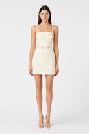 VESTITO C/CINTURA - ELISABETTA FRANCHI AB77952 360 Elisabetta Franchi 