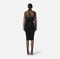 GONNA IN MAGLIA (comp c/MK29B) - ELISABETTA FRANCHI GK20B56 110 Elisabetta Franchi 