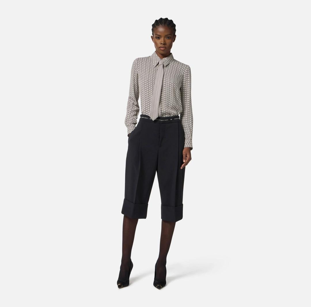 CAMICIA+CRAVATTA - ELISABETTA FRANCHI CA10956 EF3 Elisabetta Franchi 
