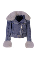 GIUBBINO DENIM  - FUN&FUN FJJK02034 BD/G Fun&Fun 