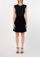 Abito corto in maglia PA6019 MS99EC3912 Liu Jo Black Capsule 