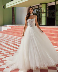ABITO C/COLLARINO LUNA NOVIAS - LUNA NOVIAS JILLYN 1S139TUL0E0 NA/NA LUNA NOVIAS 