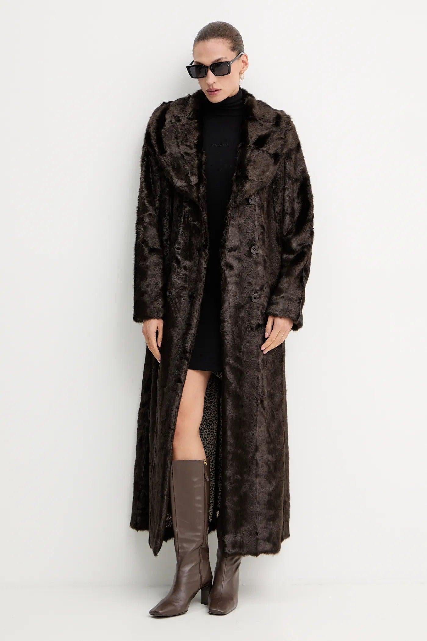 CAPPOTTO PELLICCIA - BLU GIRL BLUMARINE RF5141E0854 90840 Blu Girl 