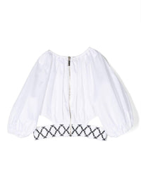 CAMICIA C/RIC ML - ELISABETTA FRANCHI LA MIA BAMBINA EFCA173-CA248 D022 Elisabetta Franchi La mia Bambina 
