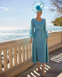 VESTITO C C/STOLA - COUTURE CLUB 9G153CRP00 710 Couture Club 