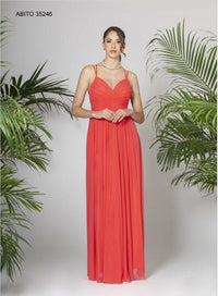 VESTITO C/STOLA - FABIANA FERRI 35246 1035 Fabiana Ferri 