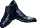 SCARPA - PRINCIPE DI MILANO 1378 SPAZZOLATO BLU Principe di Milano 