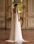 con mantello HILDUR/C 594408100 OFFWHITE Alberto Palatchi 