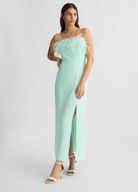 VESTITO C/PIUME - LIU JO CA5317T3970 X0687 Liu Jo 