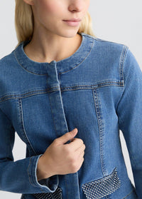 GIUBBINO DENIM - LIU JO UA5136D4448 78835 Liu Jo 