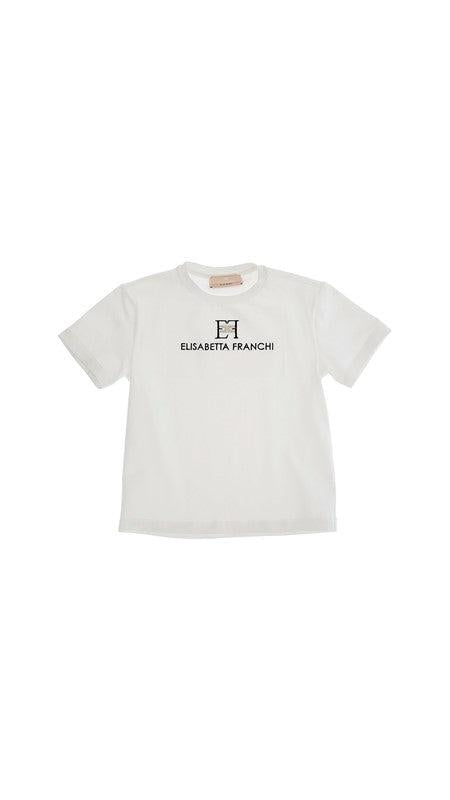 T-SHIRT - ELISABETTA FRANCHI LA MIA BAMBINA EFTS229-JE006 D698 Elisabetta Franchi La mia Bambina 