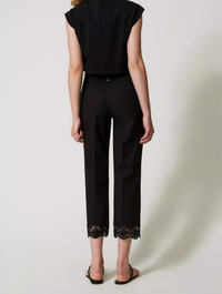 PANTALONE CARGO CROPPED - TWIN SET 251TT2094 00006 Twinset 