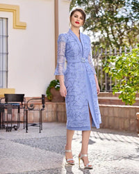 VESTITO+SPOLVERO+CINTURA - SONIA PENA 1250064 UNICO Sonia Pena 