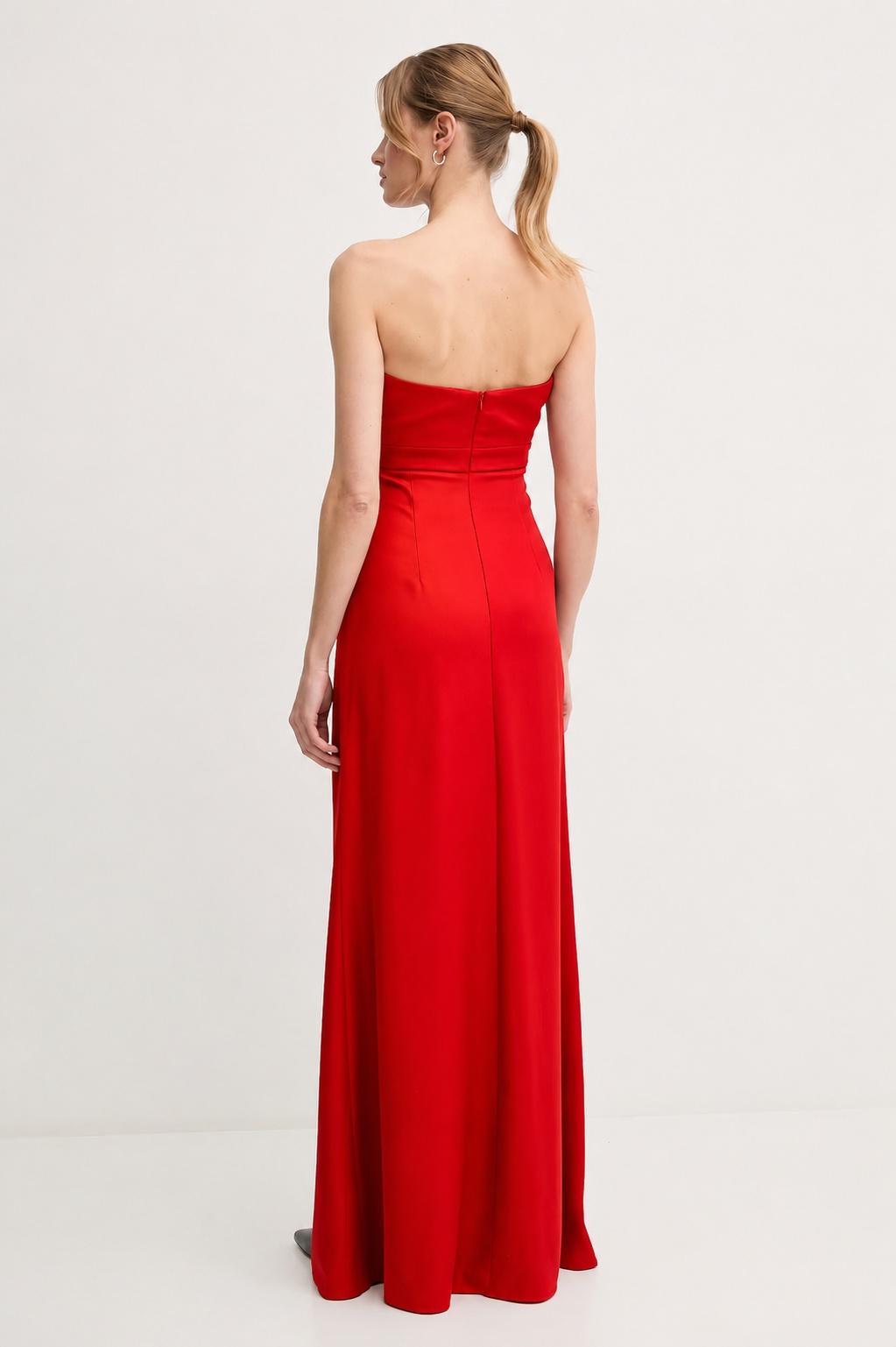 vestito S23XBEBUSSOLE ROSSO Sandro Ferrone 